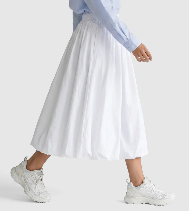 F5 SKIRT -WHITE