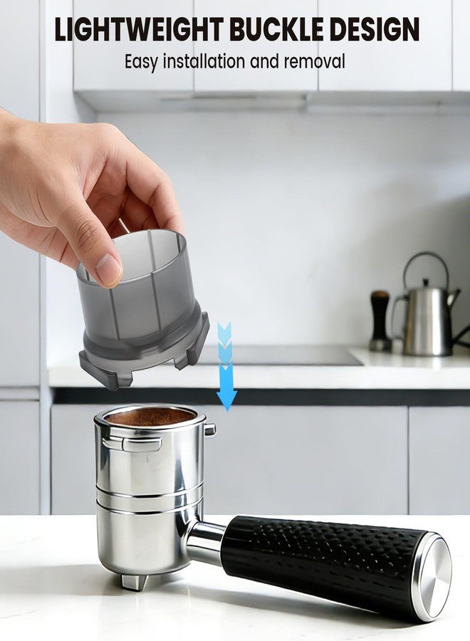 KCMOSGI Portafilter Funnel for Ninja Espresso Machine ES601, Ninja Luxe Cafe Replacement Parts, Coffee Dosing Ring Compatible with Ninja Luxe Café Premier Series ES601 - Image 4