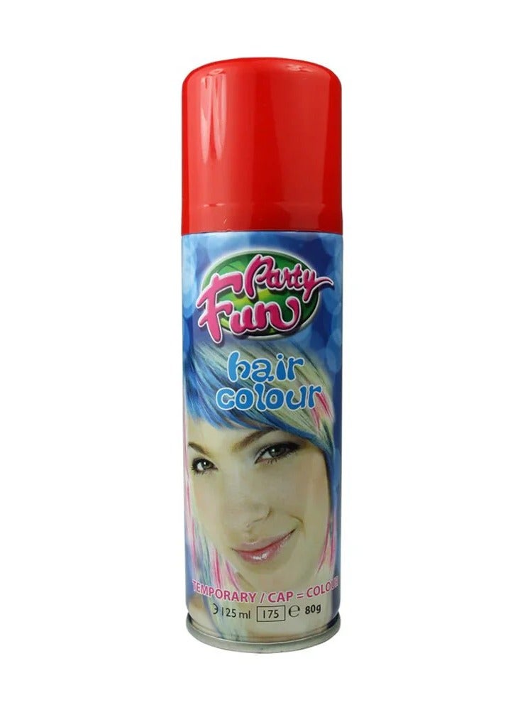 PARTY FUN Hair Colour Spray Red