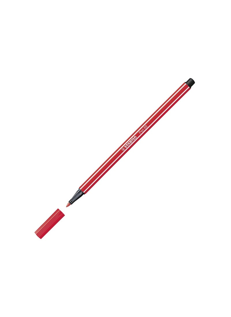 Stabilo 68 Felt-Tip Pen - 1.0 mm. - Light Red - pzsku/Z74FC85F8271C92BB7FFEZ/45/_/1677069154/799cafae-6186-485f-b7ab-e5e2e24d633f