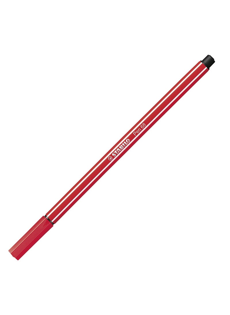 STABILO Stabilo 68 Felt-Tip Pen - 1.0 mm. - Light Red  - Image 1