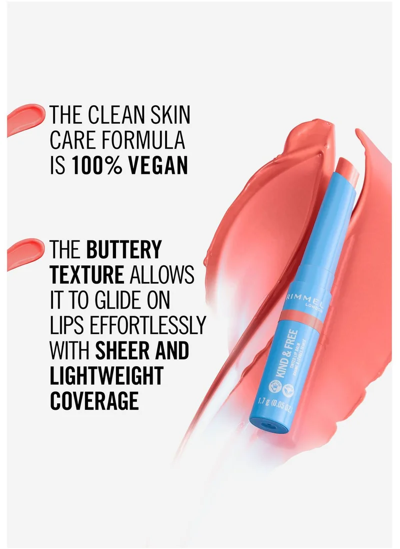 RIMMEL LONDON Kind & Free Tinted Lip Balm
