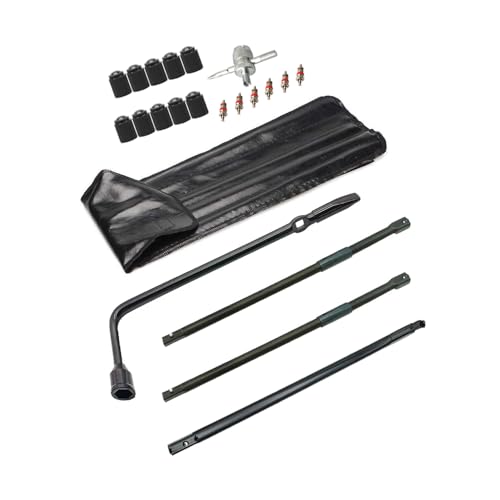 Dr.Roc DrRoc Spare Tire Wheel Lug Wrench Kit Compatible with Chevrolet Colorado 20042012 GMC Canyon 20042012 Humma H3 20062010 Spare Tire Tool - Image 1