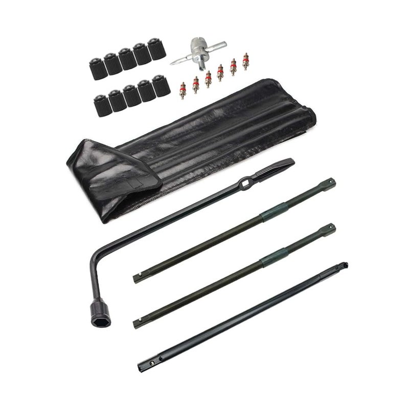 Dr.Roc DrRoc Spare Tire Wheel Lug Wrench Kit Compatible with Chevrolet Colorado 20042012 GMC Canyon 20042012 Humma H3 20062010 Spare Tire Tool - Image 3