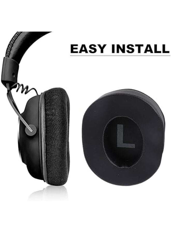 وسادات أذن رغوة الذاكرة الهلامية المبردة لسماعات Logitech G Pro Series من جلد البروتين - Image 3