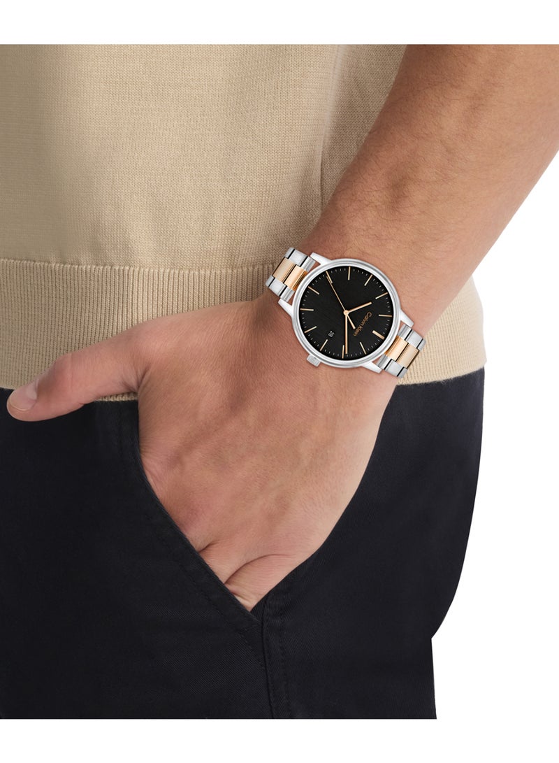 CALVIN KLEIN ساعة كالفن كلاين الرجالية ذات العلبة السوداء التناظرية - 25200479 - Image 3