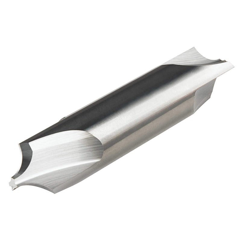 CRE-187-060 Corner Rounding End Mill - Double-Ended, .060" Fl, .060" Radius, .005" Max Lead-in Lenght, 3/16" Shank Dia, 2" OAL, Uncoated
