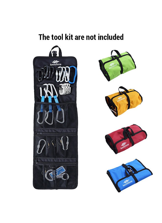 Luckstone - Climbing Quickdraw Hanging Storage Bag Climbing Gear Organizer Bag Small Tools Organizer Pouch - Image 1