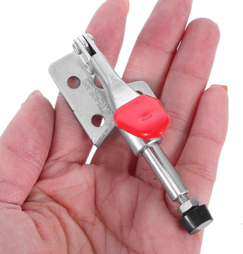 4pcs Toggle Clamps Push Pull Quick Release Hold down Clamps for Woodworking Welding Fixtures with Nonslip Iron Tip - Image 3