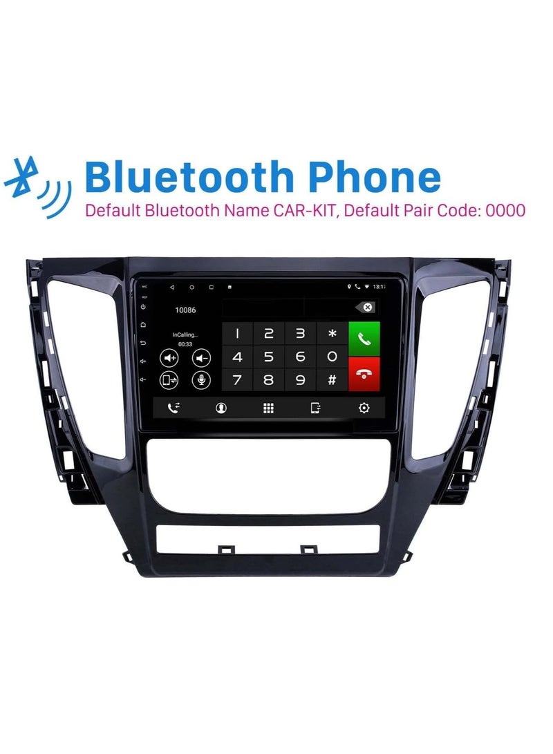 AVT Android Car Stereo for Mitsubishi Montero Sport 2015 2016 2017 2018 2019 2020 2021 2GB RAM 32GB ROM MirrorLink WiFi BT, 9 Inch Support Apple Carplay, 2.5D IPS Touch Screen with Backup Camera Included  - Image 2