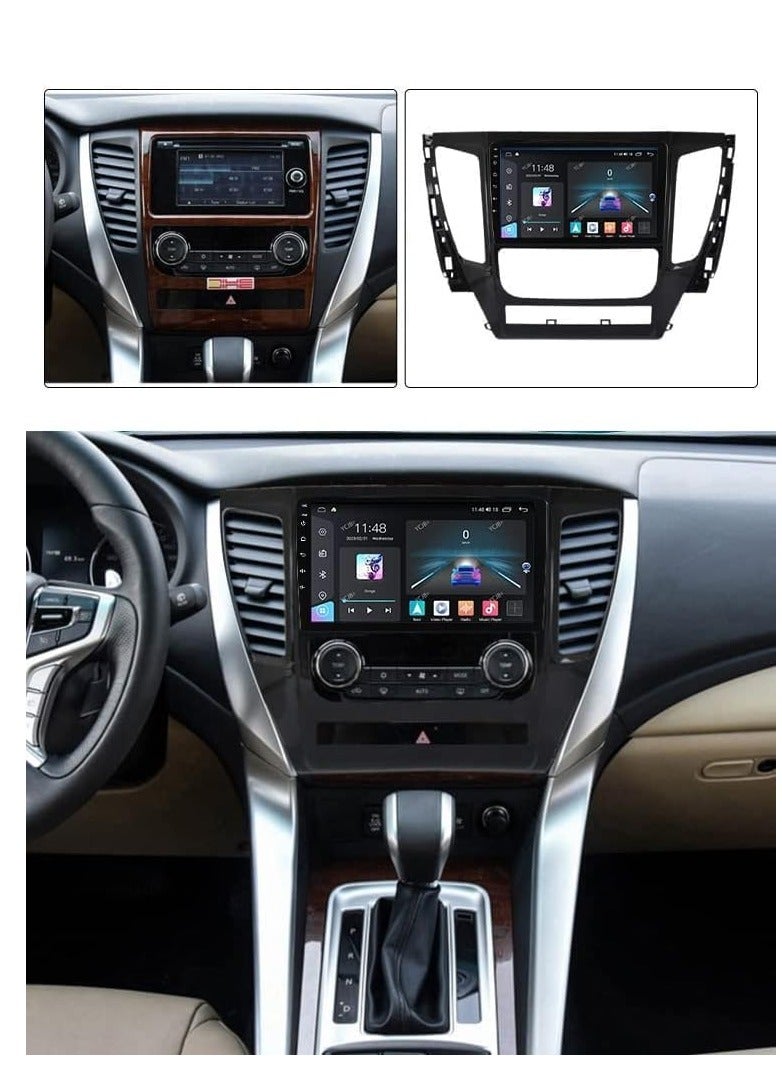 AVT Android Car Stereo for Mitsubishi Montero Sport 2015 2016 2017 2018 2019 2020 2021 2GB RAM 32GB ROM MirrorLink WiFi BT, 9 Inch Support Apple Carplay, 2.5D IPS Touch Screen with Backup Camera Included  - Image 3