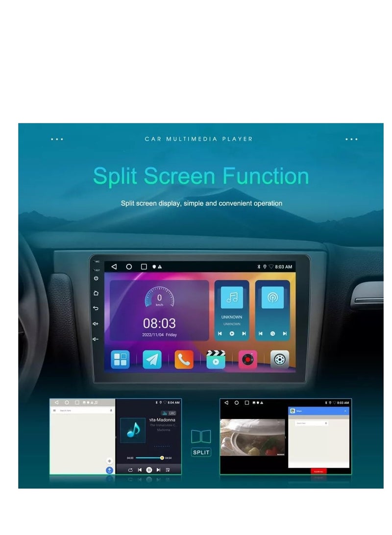 AVT Android Car Stereo for Mitsubishi Montero Sport 2015 2016 2017 2018 2019 2020 2021 2GB RAM 32GB ROM MirrorLink WiFi BT, 9 Inch Support Apple Carplay, 2.5D IPS Touch Screen with Backup Camera Included  - Image 4