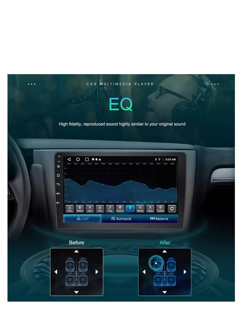 AVT Android Car Stereo for Mitsubishi Montero Sport 2015 2016 2017 2018 2019 2020 2021 2GB RAM 32GB ROM MirrorLink WiFi BT, 9 Inch Support Apple Carplay, 2.5D IPS Touch Screen with Backup Camera Included  - Image 5