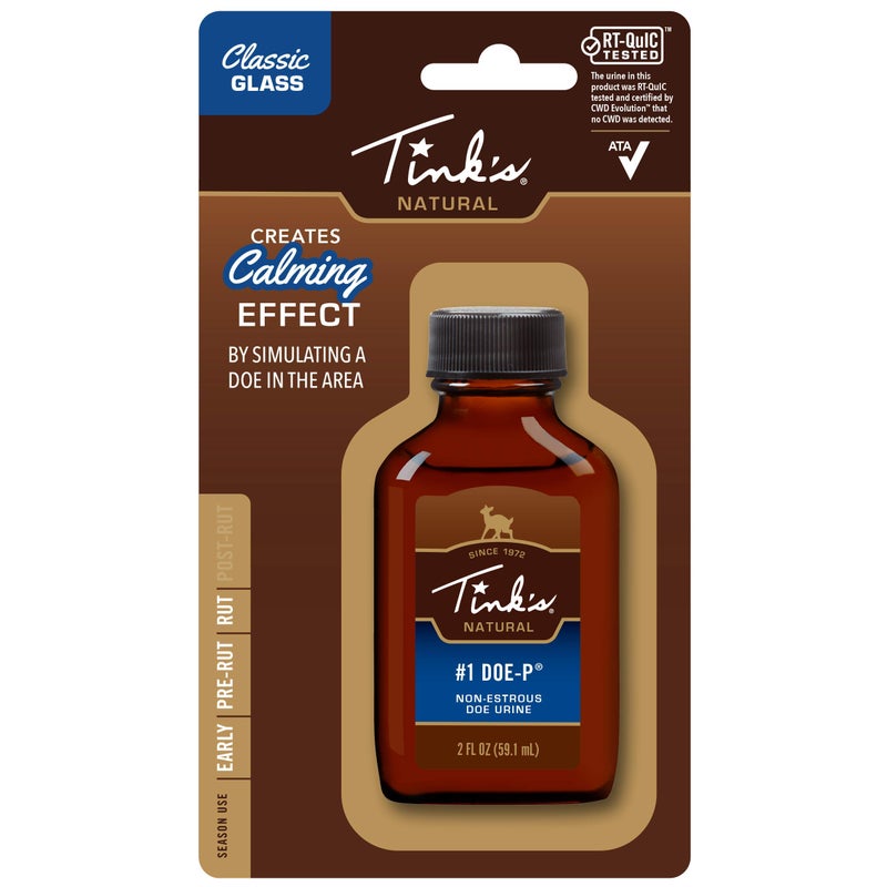 TINK'S 1 Doe-P Non-Estrous Lure Glass Bottle, 2 oz - Image 2
