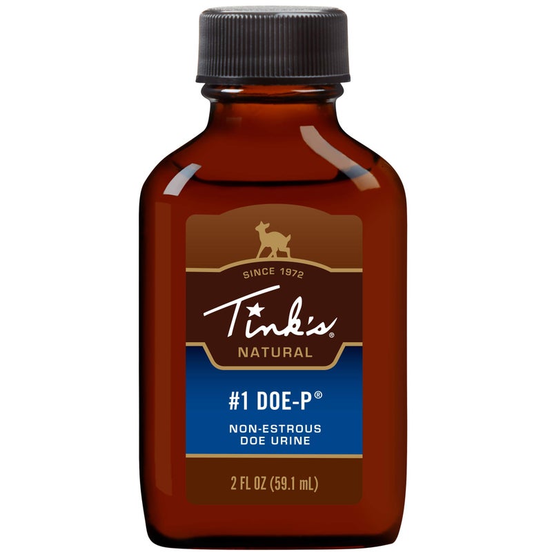 TINK'S 1 Doe-P Non-Estrous Lure Glass Bottle, 2 oz - Image 1