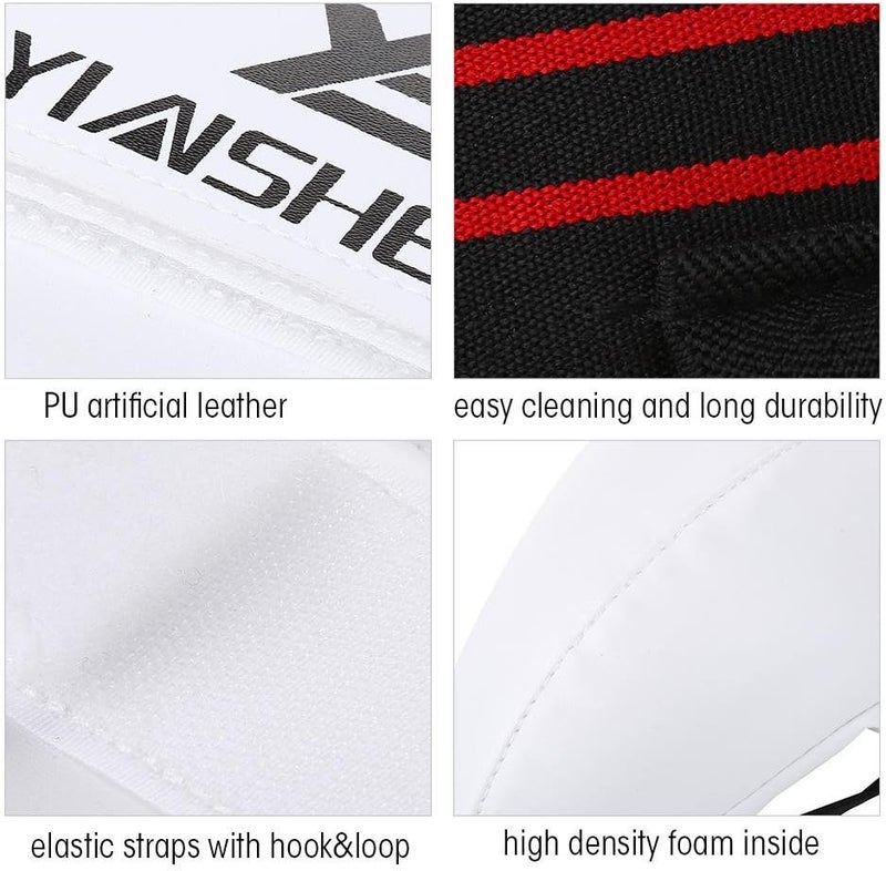 woobles Mens Groin Guard, Men Boxing Groin Guard Shock-Absorbing Taekwondo Karate Jockstrap Sanda Crotch Protector White S/M/L/XL - Image 5