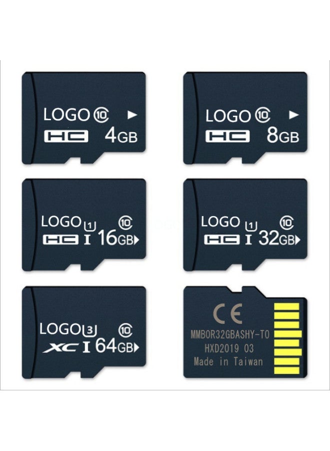 Factory Direct 8G Memory Card 16G TF Card 32G Mobile Phone 128G Camera 64G Monitoring Driving Recorder 4G 