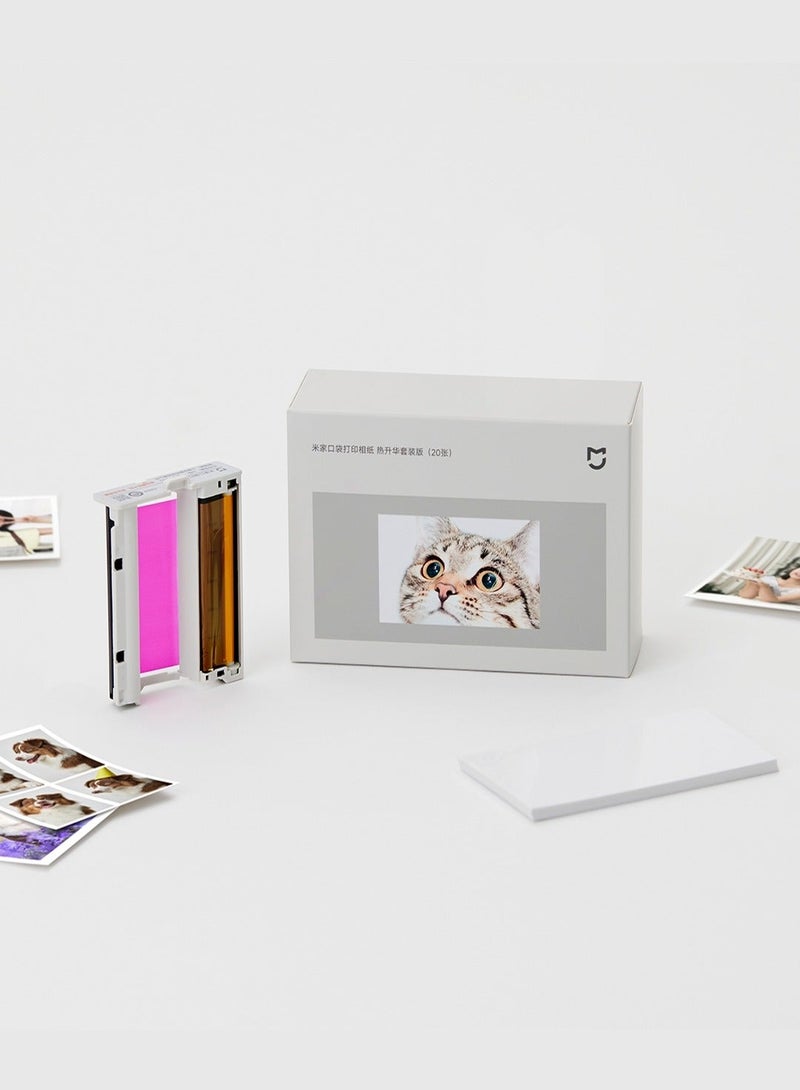 Xiaomi Dye-sublimation photo paper, 50 sheets, dedicated for xiaomi Photo Printer Pro - Image 2