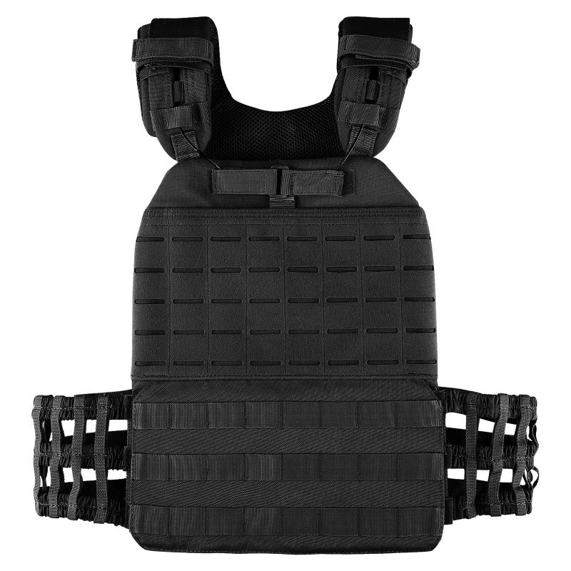 PETAC GEAR Weighted Vest For Men Workout Adjustable Strength Training Vests for Workouts Running Endurance Women Gym Fitness Weight Clothing(BK) - Image 2