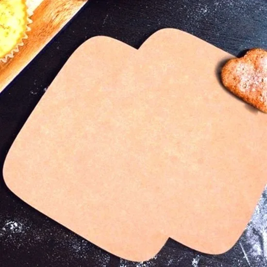 5DM 100 Pcs Air Fryer Baking Paper Disposable Oil Waterproof Non-Stick Non-Hole Flat Square Model