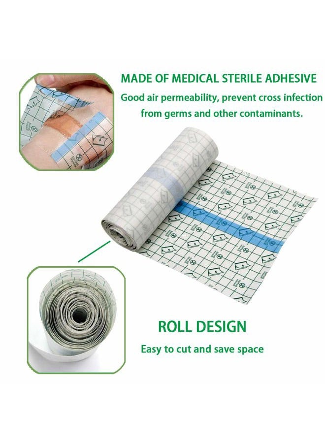 Flatoedu Tattoo Aftercare Bandage Roll 6"x 2 Yard - Waterproof Transparent Film For Tattoo Initial Healing And Skin Repair Adhesive Tattoo Supply Wrap - Image 3