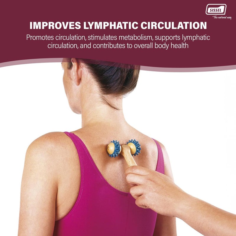 SISSEL FitRoller TRoller Muscle Relaxation Circulation Enhancement EcoFriendly PhthalateFree Combination of Tradition Modernity Versatile Hand Massage Wellness Health - Image 3