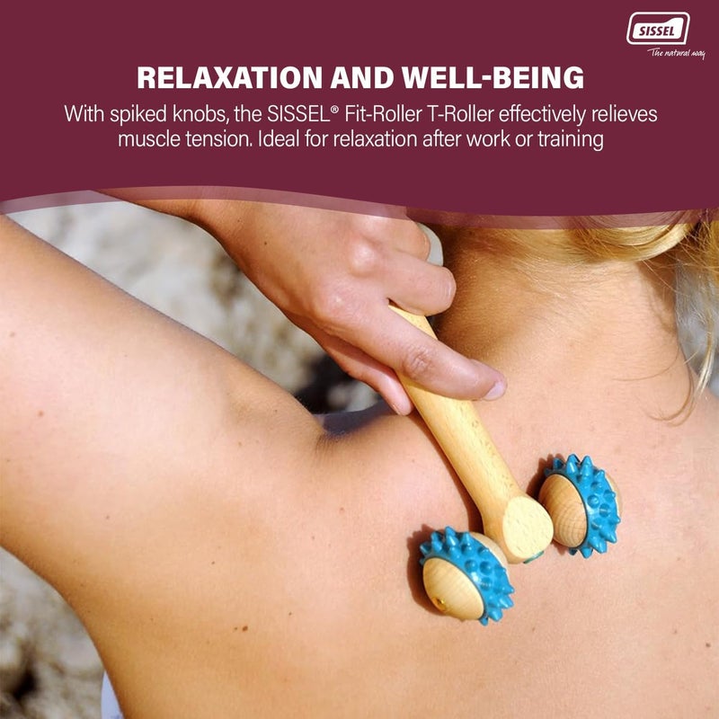 SISSEL FitRoller TRoller Muscle Relaxation Circulation Enhancement EcoFriendly PhthalateFree Combination of Tradition Modernity Versatile Hand Massage Wellness Health - Image 4