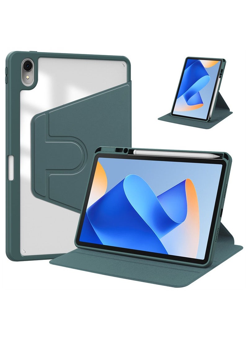ل هواوي MatePad 11 2023 غطاء الحالة,حالة الحماية اللوحية مع فتحة القلم, الاكريليك 360 درجة تصميم الدوار, تلقائي الاستيقاظ / النوم, - Image 1