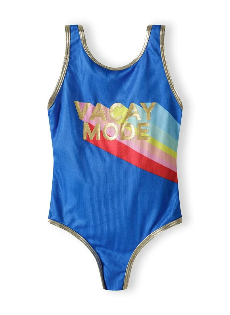 MINOTI Kids Girls One Piece Swimsuit