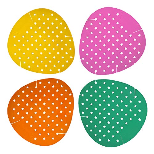 Puffin Fragrances Urinal Screens mat Multi-Flavor 10 Pcs (EXCITING New FRAGRANCES which Last for 30 Days) - Image 1
