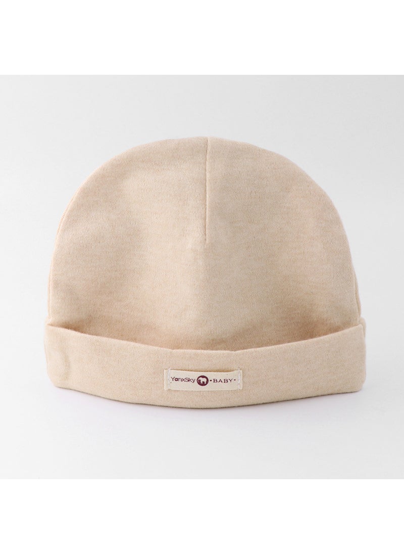 Generic - Baby Hat Spring Autumn Newborn Warm Breathable Cotton Double Layer Infant Cap Winter Without Bones Tether Cap Animal World - Image 1