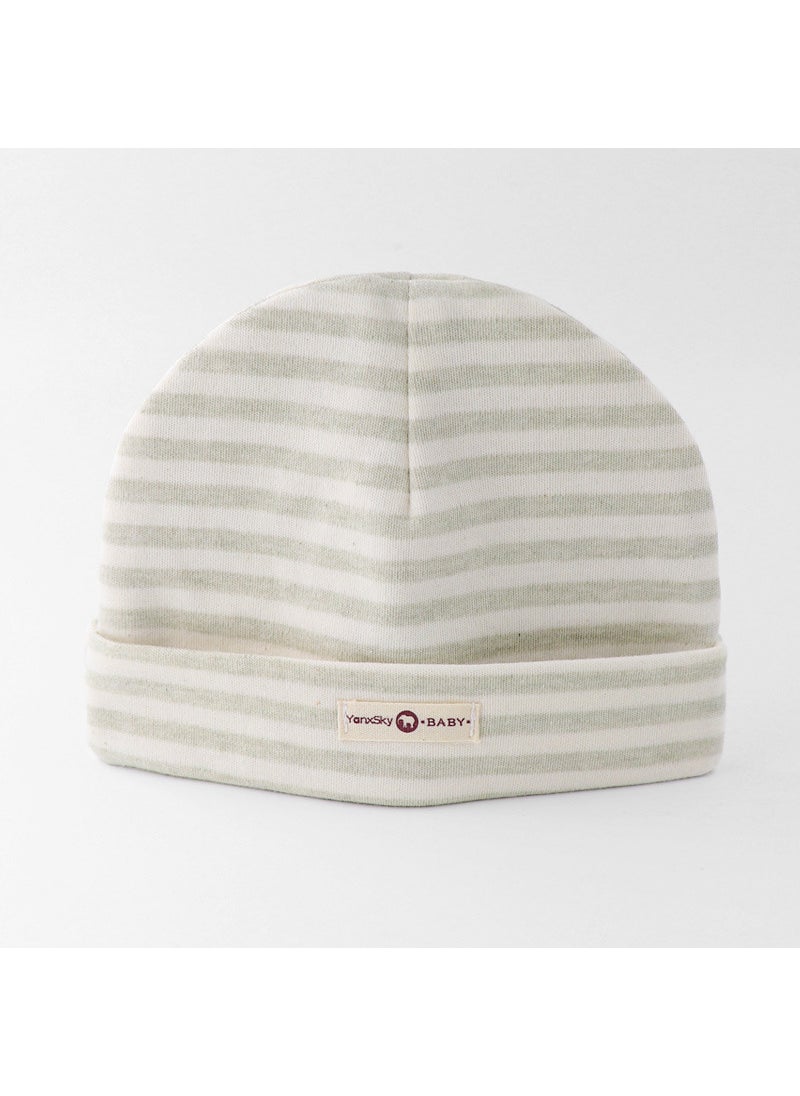 Generic - Baby Hat Spring Autumn Newborn Warm Breathable Cotton Double Layer Infant Cap Winter Without Bones Tether Cap Animal World - Image 1