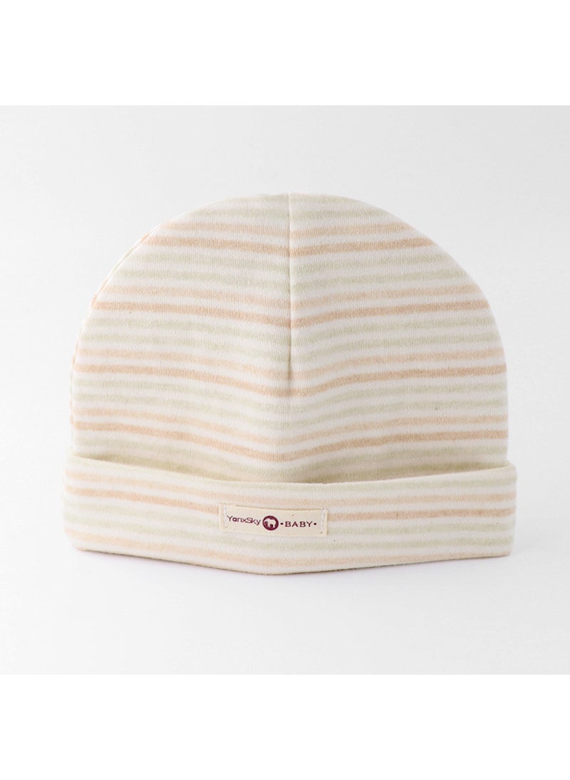 Generic - Baby Hat Spring Autumn Newborn Warm Breathable Cotton Double Layer Infant Cap Winter Without Bones Tether Cap Animal World - Image 1