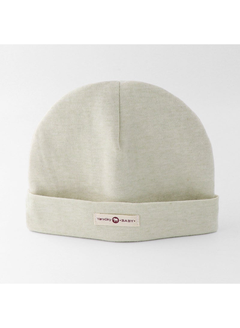 Generic - Baby Hat Spring Autumn Newborn Warm Breathable Cotton Double Layer Infant Cap Winter Without Bones Tether Cap Animal World - Image 1
