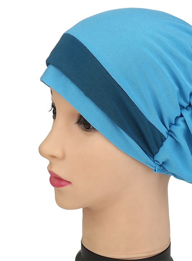 Loquat Double-Color Floral Headband Cap Multicolour  - Image 2