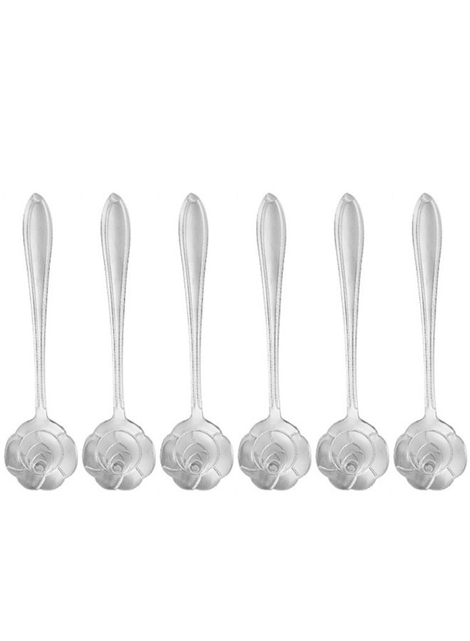 6-Piece Stainless Steel Coffee Spoon Set - Image 4
