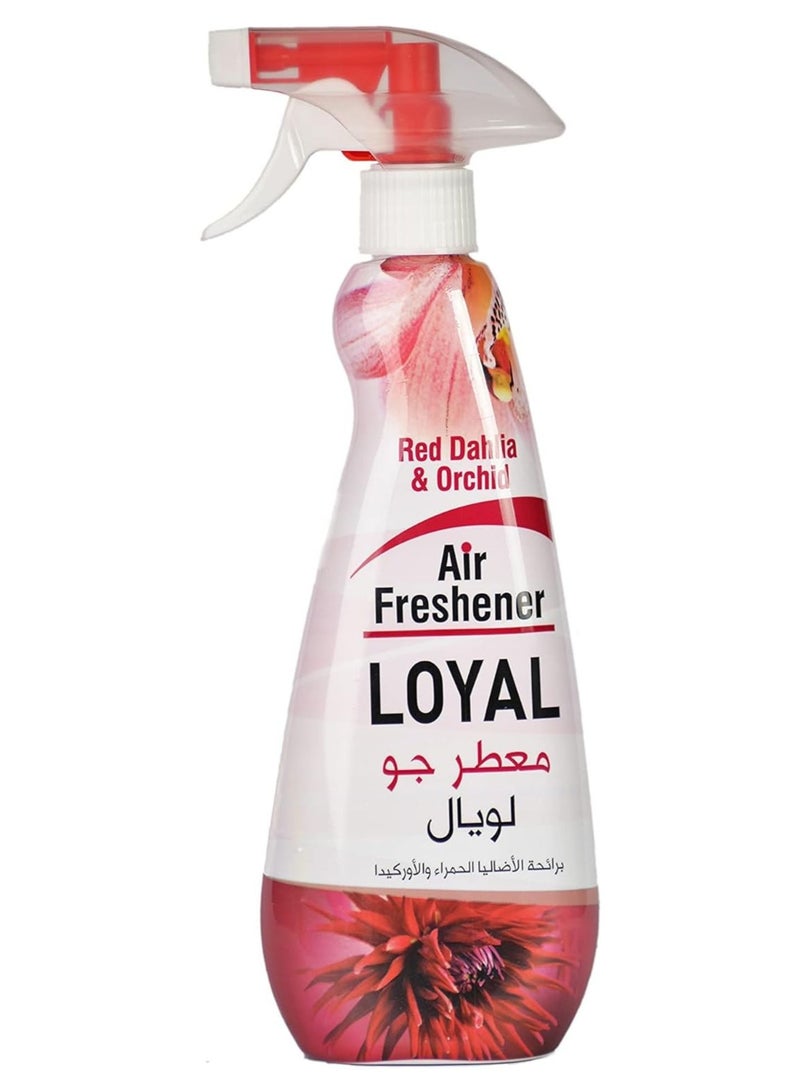 لويال معطر جو الداليا الحمراء والأوركيد - 450 مل