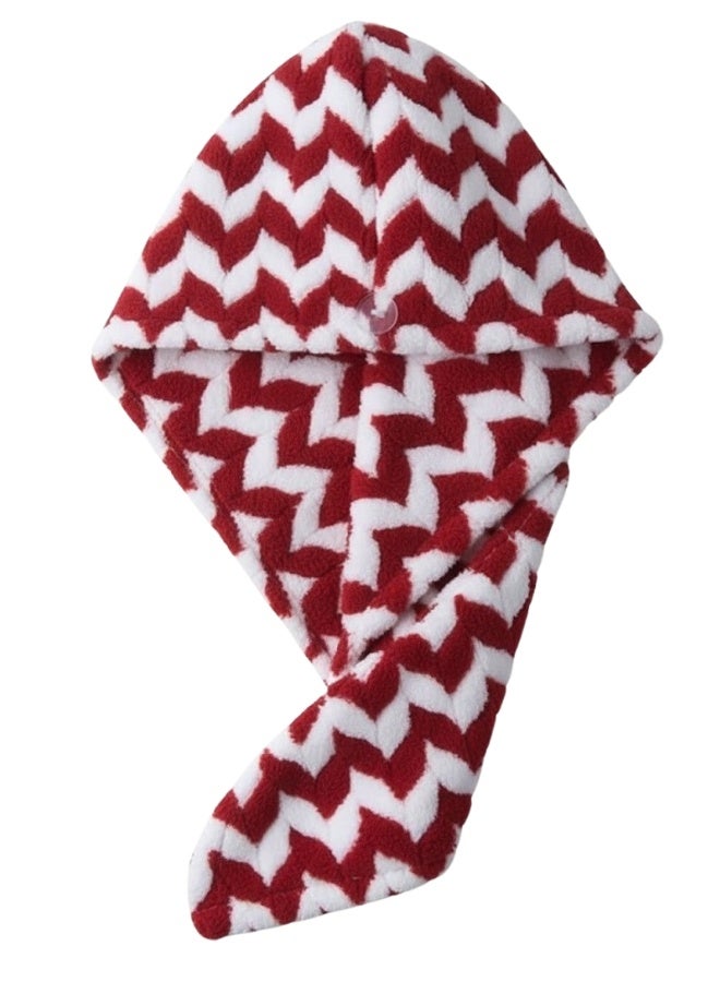 منشفة شعر مايكروفايبر فاخرة لتجفيف الشعر بسرعة – عمامة شعر ناعمة متعددة الاستخدام لتجفيف الشعر وتصفيفه – غطاء شعر أنيق وناعم للعناية بالشعر أثناء النوم – خفيفة، مريحة، مضادة للهيشان والتقصف – تصميم عصري فاخر يناسب النساء والبنات - Image 3