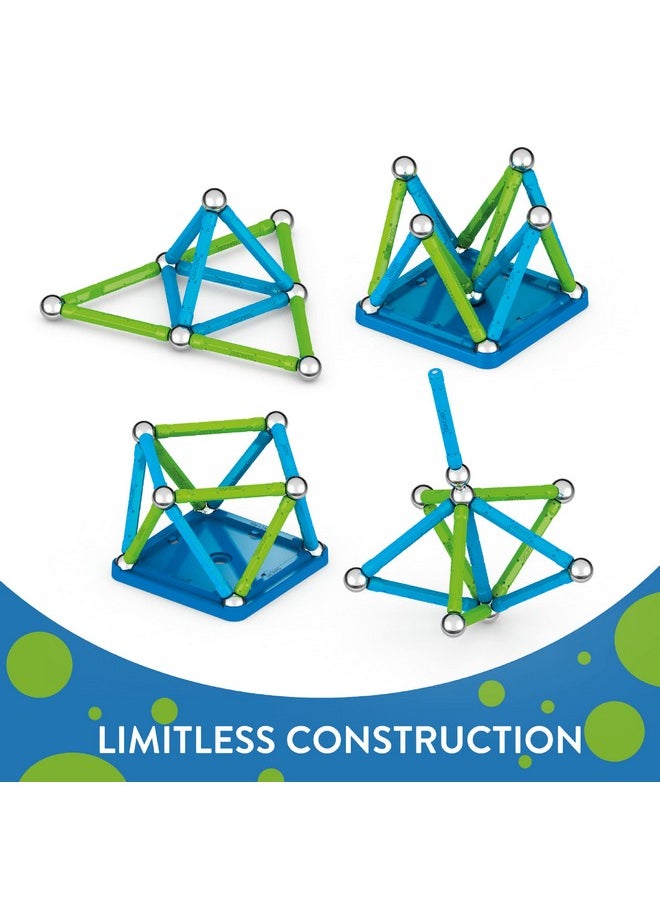 GEOMAG Geomag Magnetic Toys Classics 25-Piece Building Set for Kids Ages 3-99 | Swiss-Made STEM & STEAM Authenticated Educational Toy Made from 100% Recycled Plastic | Creative Learning Play  - Image 3