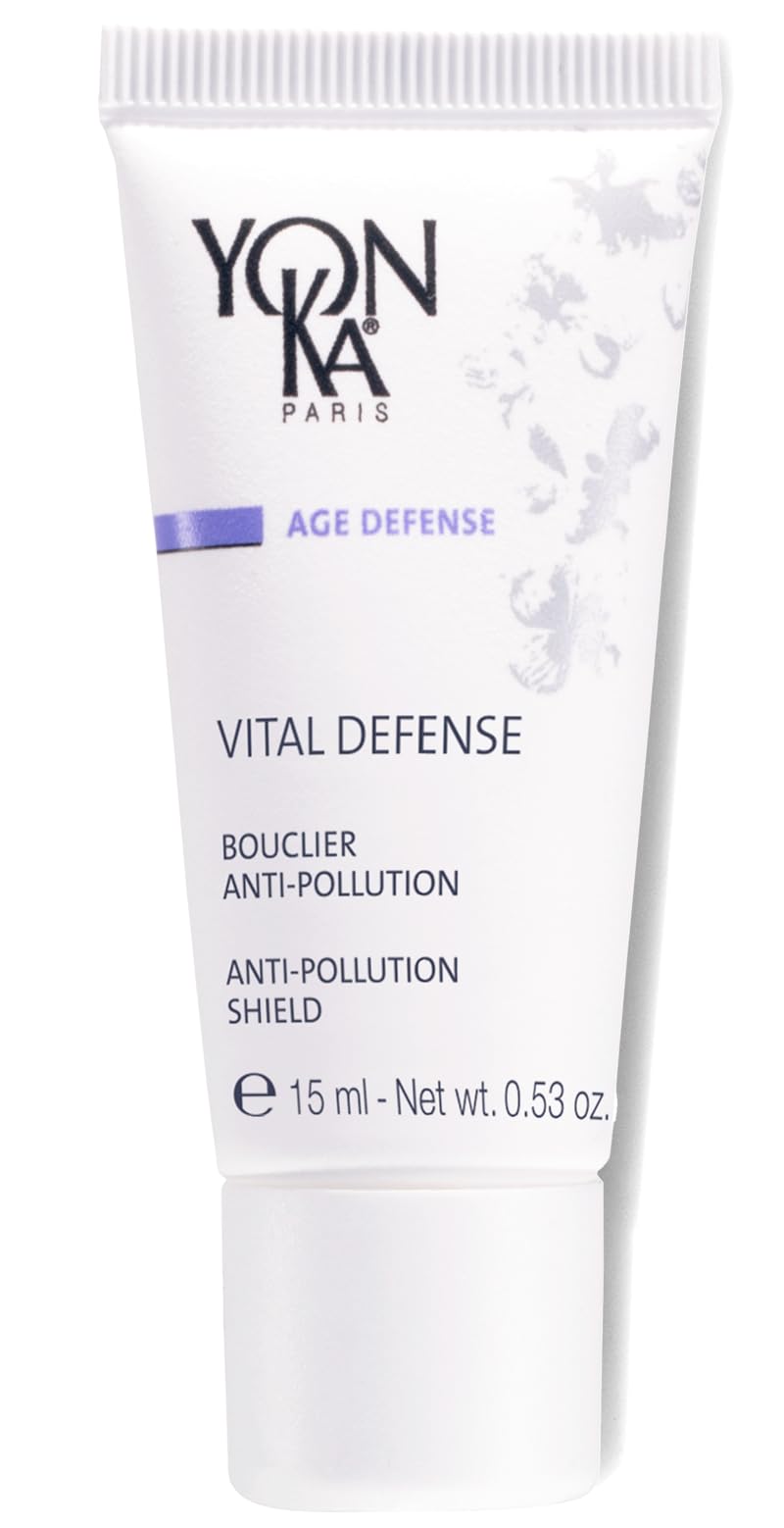 Yonka Yon-Ka Vital Defense Day Cream | Daily Facial Moisturizer and Hydrating Anti-Pollution Creme | Dermatologist Tested Professional Skincare | Paraben-Free | Travel Size 0.53 oz - Image 1