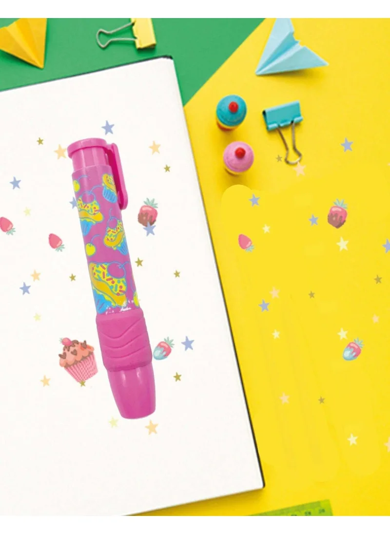 Kağıt Gemi Dükkan Pink Pencil Eraser