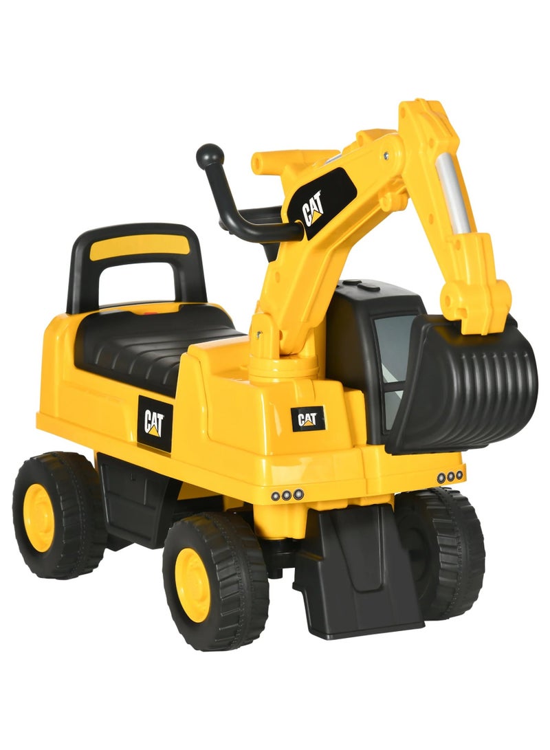 CAT Caterpillar Ride on Push Car - Yellow - Image 1