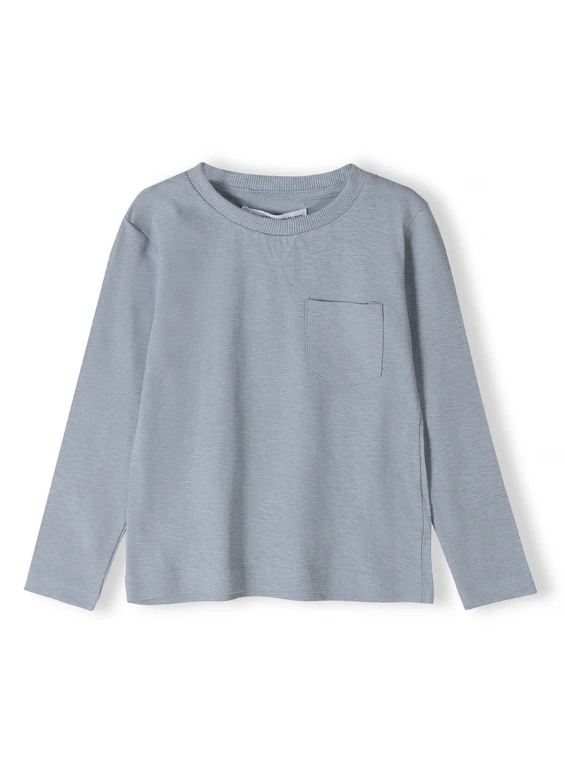 MINOTI Kids Boys  Slub Long Sleeve Tee