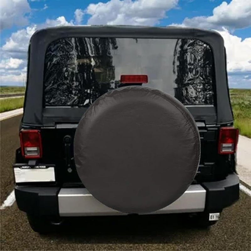 غطاء إطار احتياطي ثقيل مقاوم للماء للعربات السكنية والمقطورات وسيارات الدفع الرباعي والمخيمات - Image 3