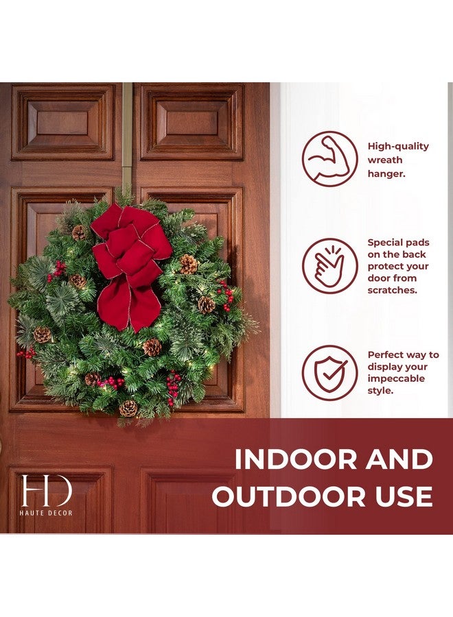 HAUTE DECOR Haute Decor Adjustable Length Wreath Hanger - 20 Lb. Capacity - Image 3