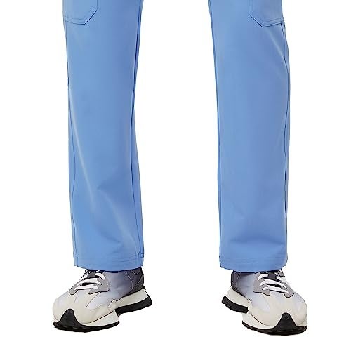 FIGS Cairo Cargo Scrub Pants for Men – Ceil Blue, XL - Image 2