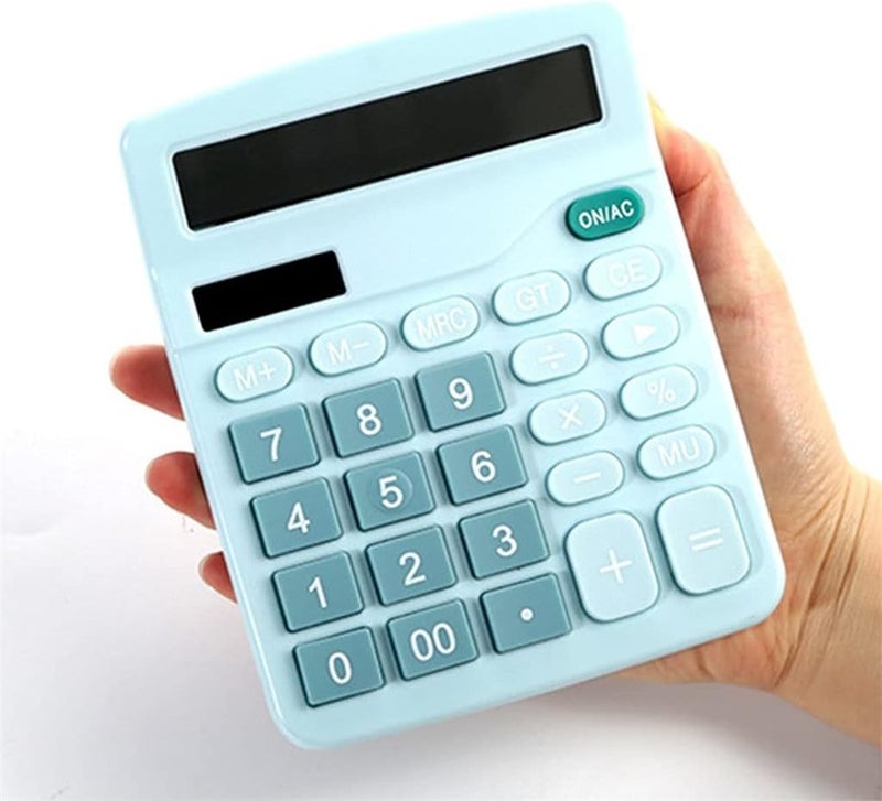 Digital Scientific Calculator 12-Digit Desk Solar Financial Business Accounting Tool - Image 2