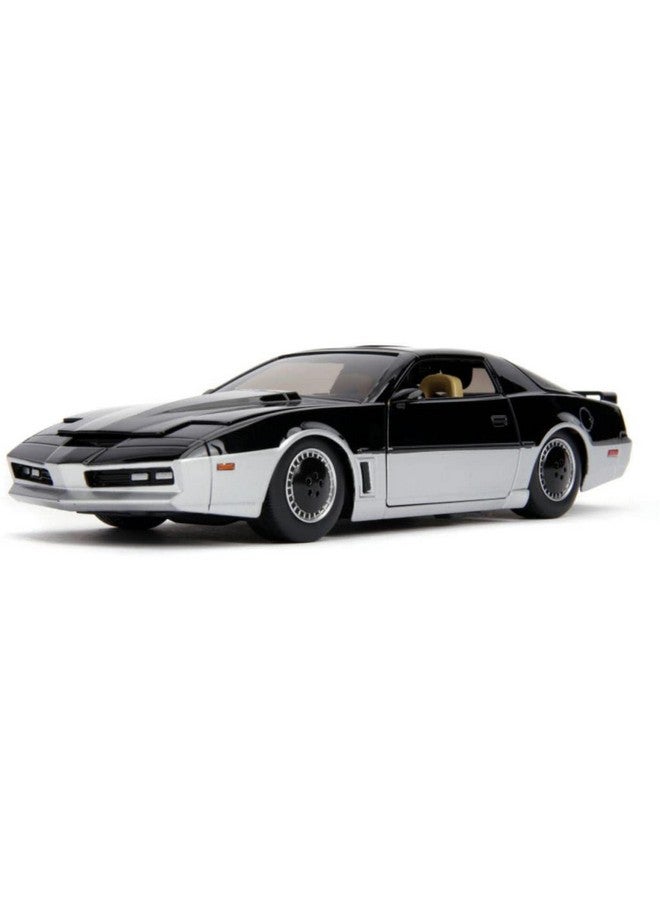 JADA لعبة جادا هوليوود رايدز ك Knight Rider K.A.R.1982 بونتياك فايربيرد 1: 32 مقياس سيارة مصنوعة من المعدن، سوداء
