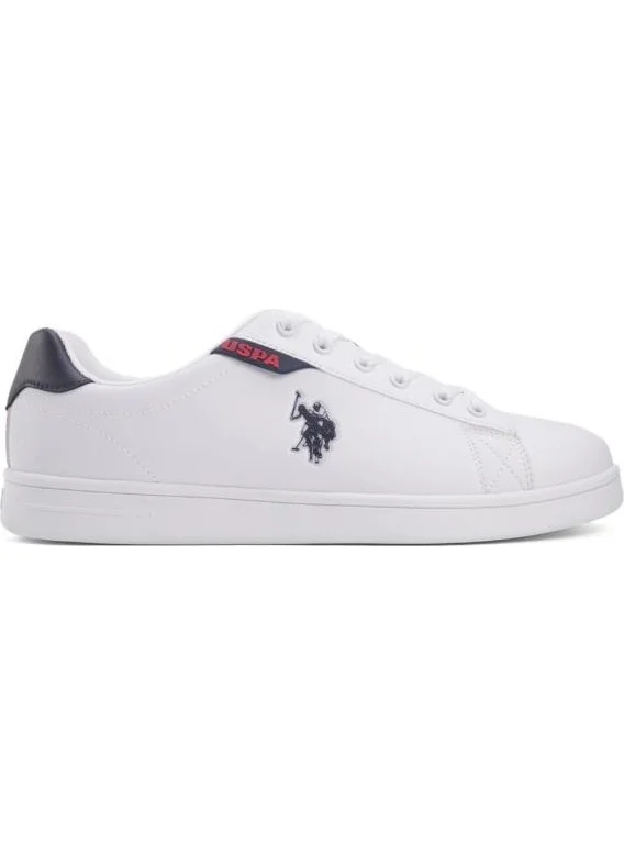 يو اس بولو اسن BASE. Polo Assn. Costa 4fx 101501686 Men's Sneaker Shoes White Navy Red 40-45