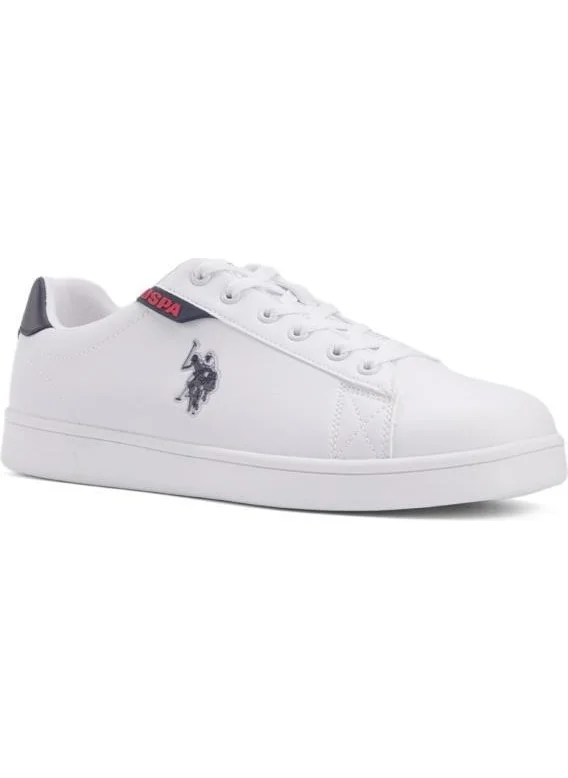 U.S. Polo Assn. BASE. Polo Assn. Costa 4fx 101501686 Men's Sneaker Shoes White Navy Red 40-45